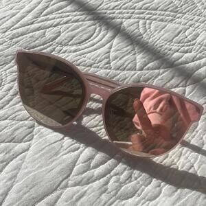 Diff Eyewear Blush Pink Sunglasses